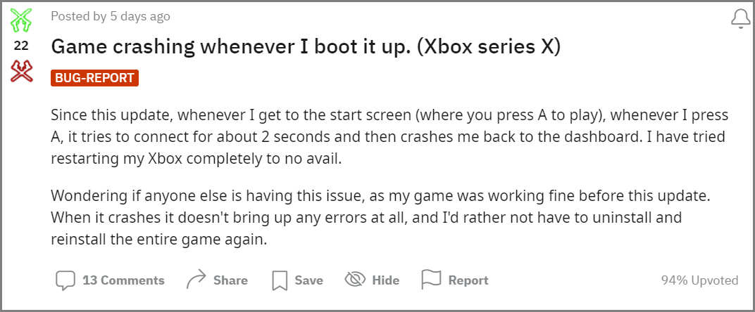 《杀手3》Xbox版本出现游戏崩溃，官方正在测试解决方案