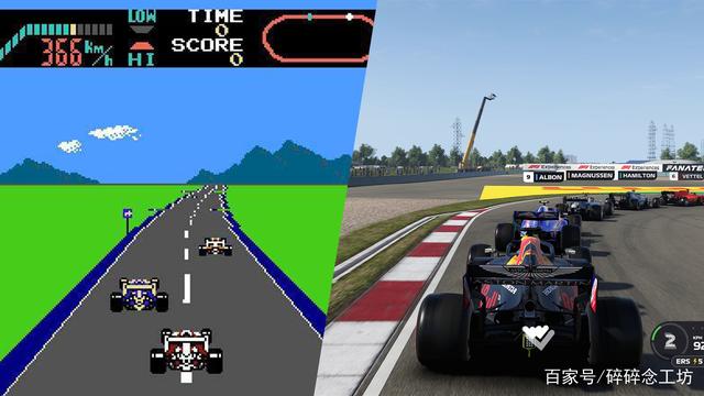 F1游戏的进化史 从FC传奇游戏赛车到全新电竞之路