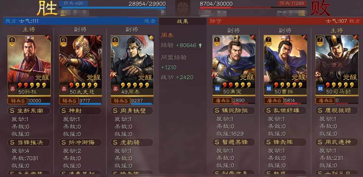 三国志战略版:太尉盾横行打不过?这两套骑兵,白板都能打满红