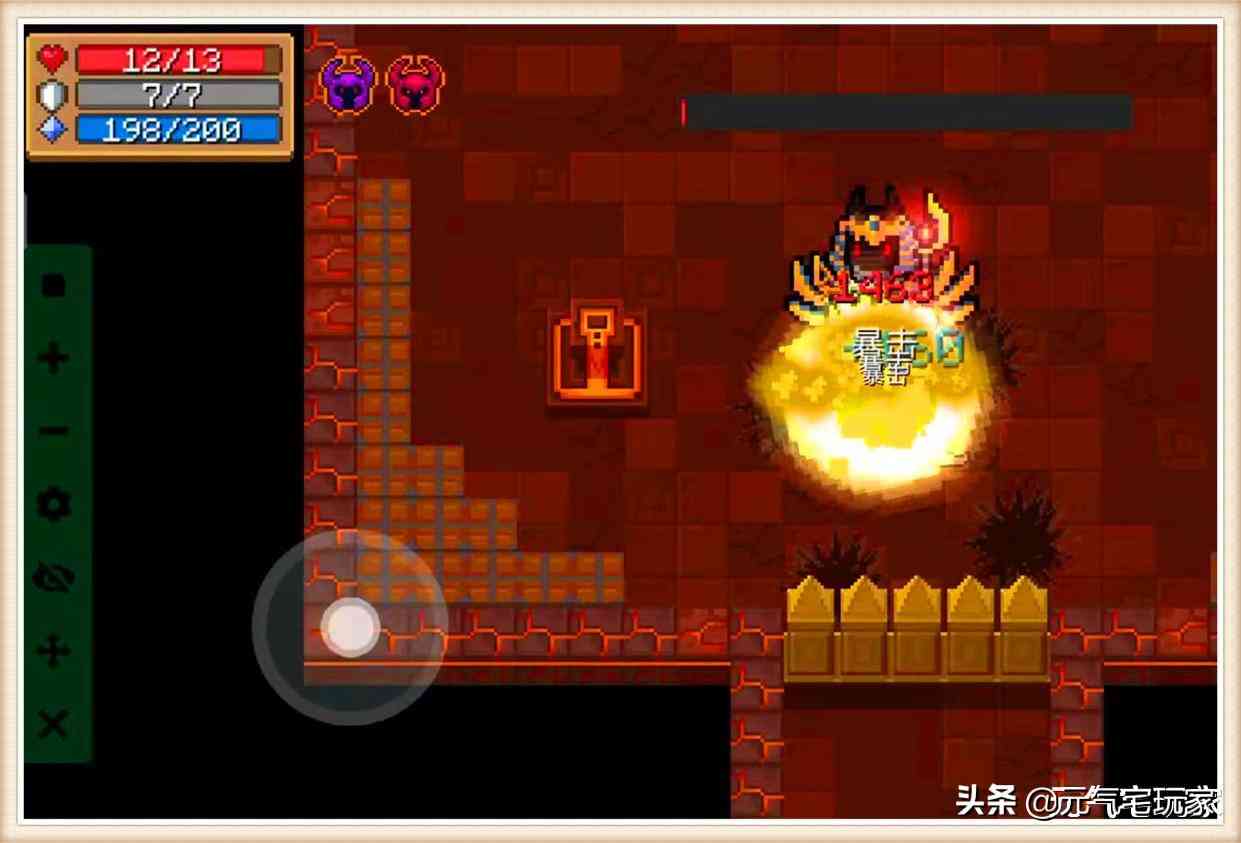 元气骑士:抓住BOSS疯狂输出,1秒手刀100下,尽在这把绿武