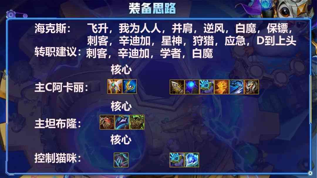 金铲铲之战S6:版本第一阵容!飞雷神阿卡丽