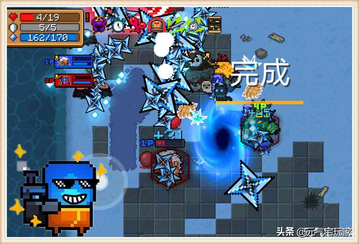 元气骑士:远程联机必争的通关武器,每次抢到都感觉自己赚大了