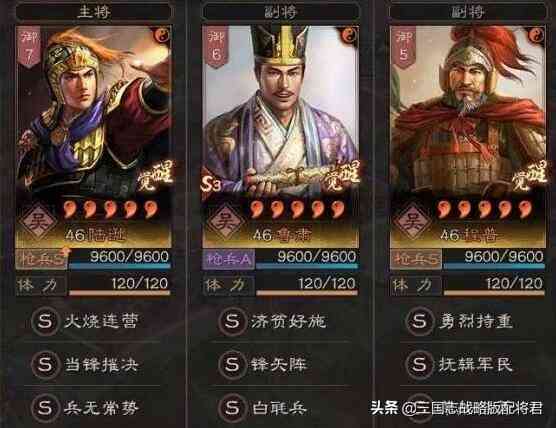 三国志战略版9套公认的T0阵容,可打千万战功,航母区抢着用