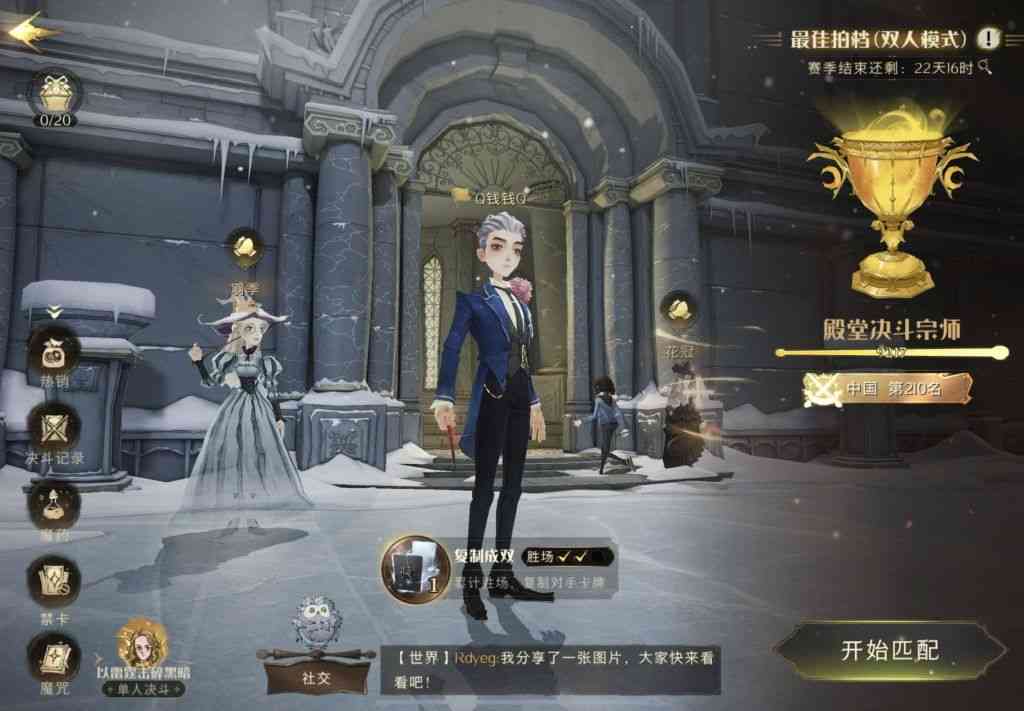《哈利波特:魔法觉醒》全网最详细双排卡组推荐,百分百上殿堂