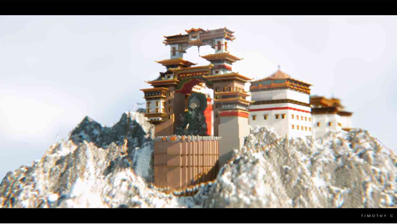 光影VS角度哪个更胜一筹?《我的世界》建造大神:你相信光吗?