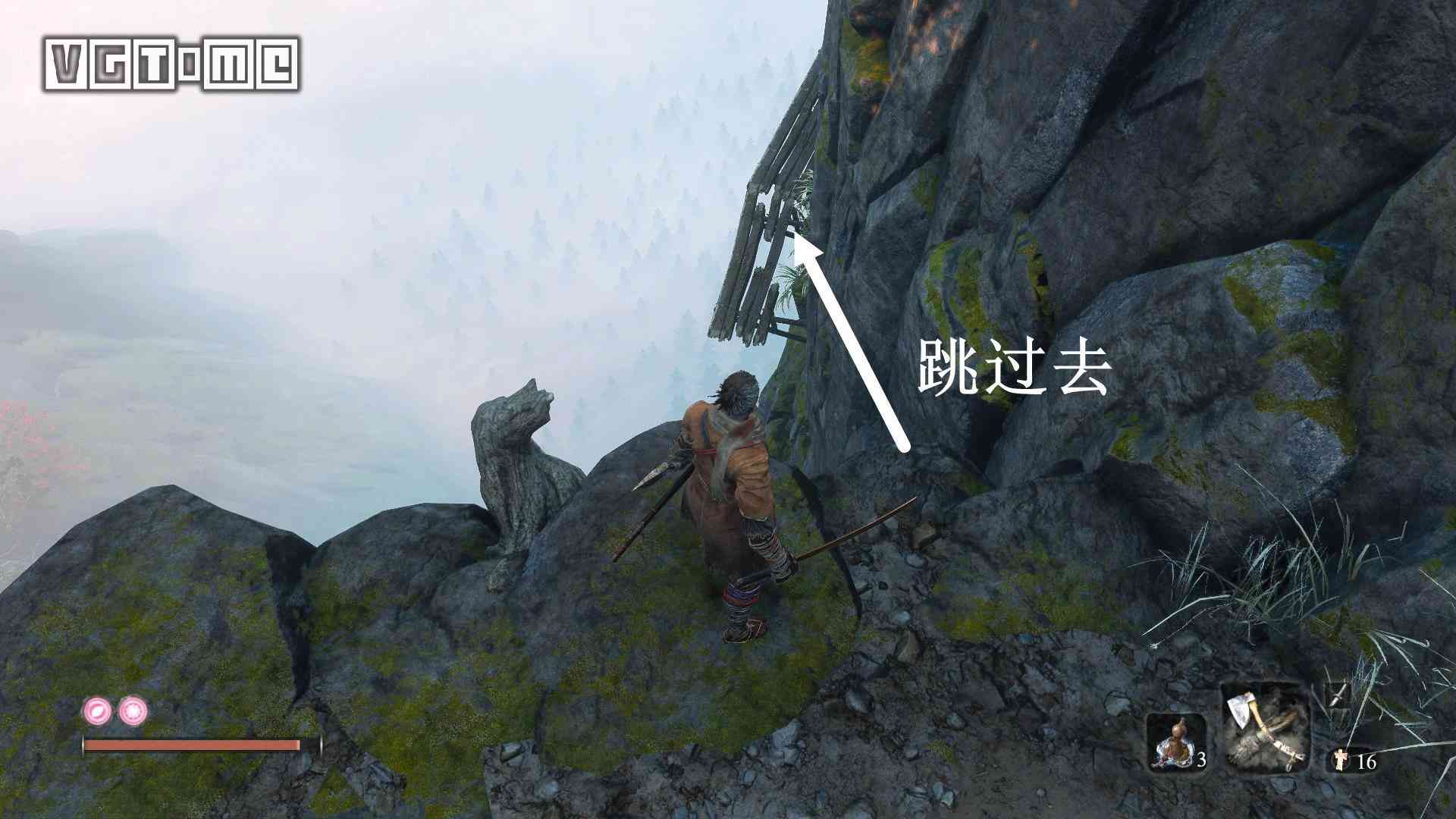 《只狼 影逝二度》《只狼》支线攻略:金刚山·找风车的和尚