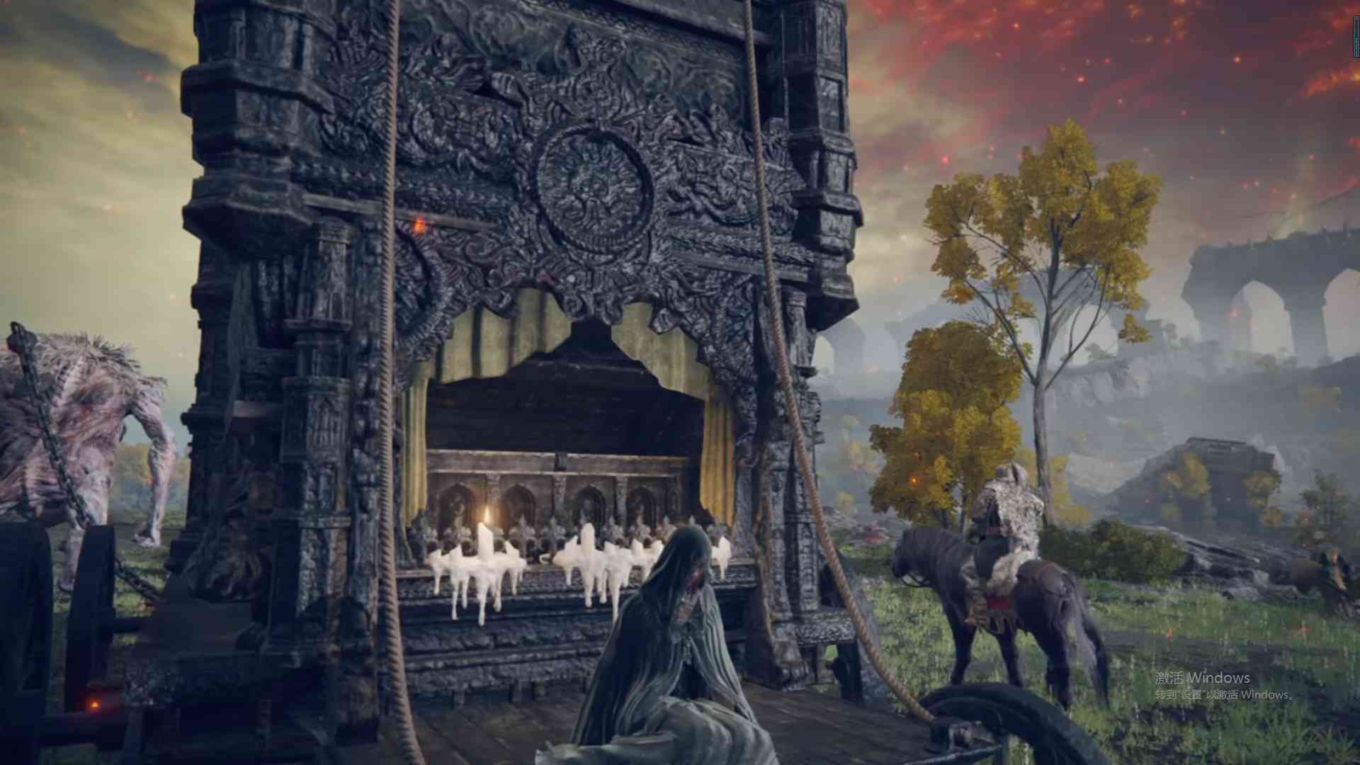 艾尔登法环中的“结婚照”玩法火了，看一下玩家们的作品（艾尔登法环为什么这么火）