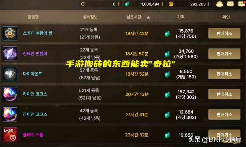 DNF:手游变“良心”了?搬砖成为主流,半个月能合成一套天空