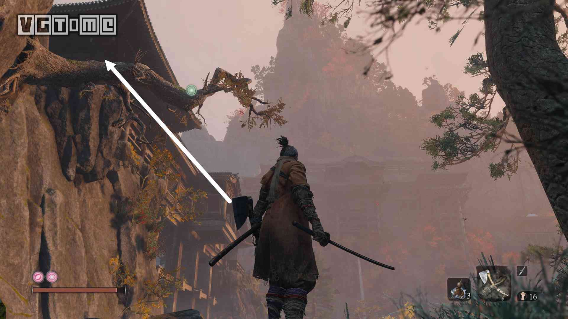 《只狼 影逝二度》《只狼》支线攻略:金刚山·找风车的和尚
