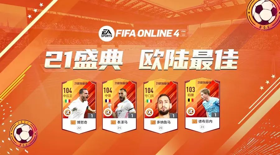 FIFA ONLINE 4 新版本队套推荐——E21（FIFAol4队套）