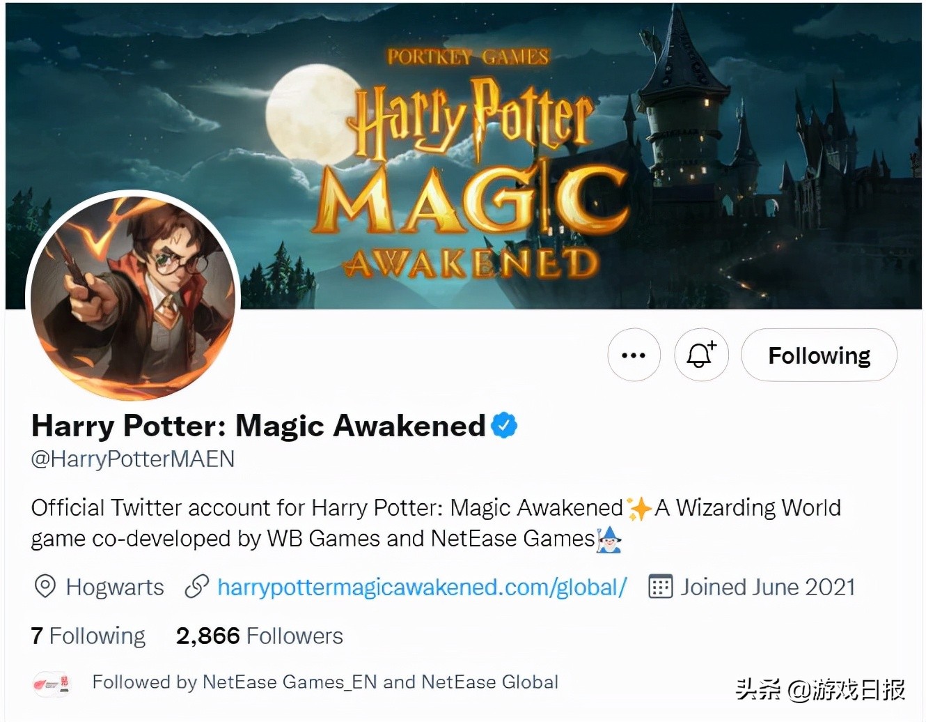 霸榜近一个月后，网易游戏《哈利波特：魔法觉醒》更新英文版动态