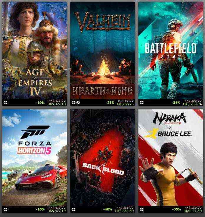 Steam2021年度最佳榜单公布《光环：无限》多次上榜