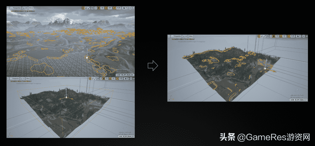 如何用UE高效生成细节丰富的《重生边缘》野外场景（下）