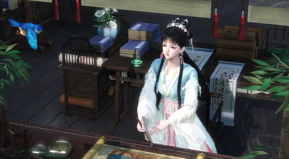 逆水寒奇女子耗费三年时间，0成本荣登榜三宝座，网友：是个高手