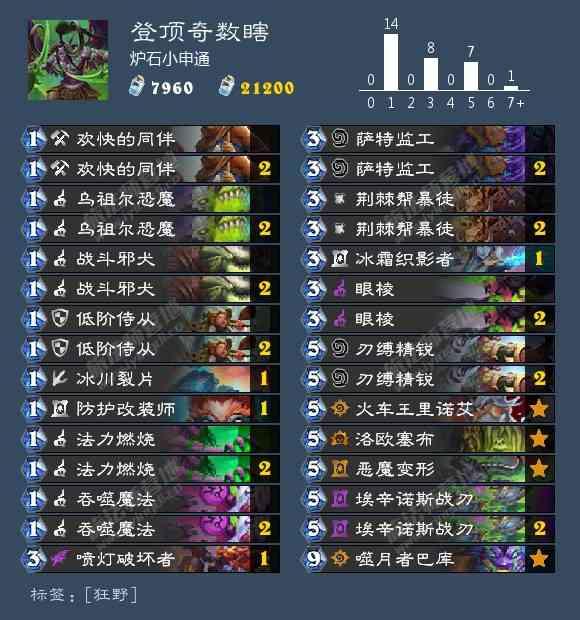 炉石一日传说卡组推荐:赛马才是版本答案