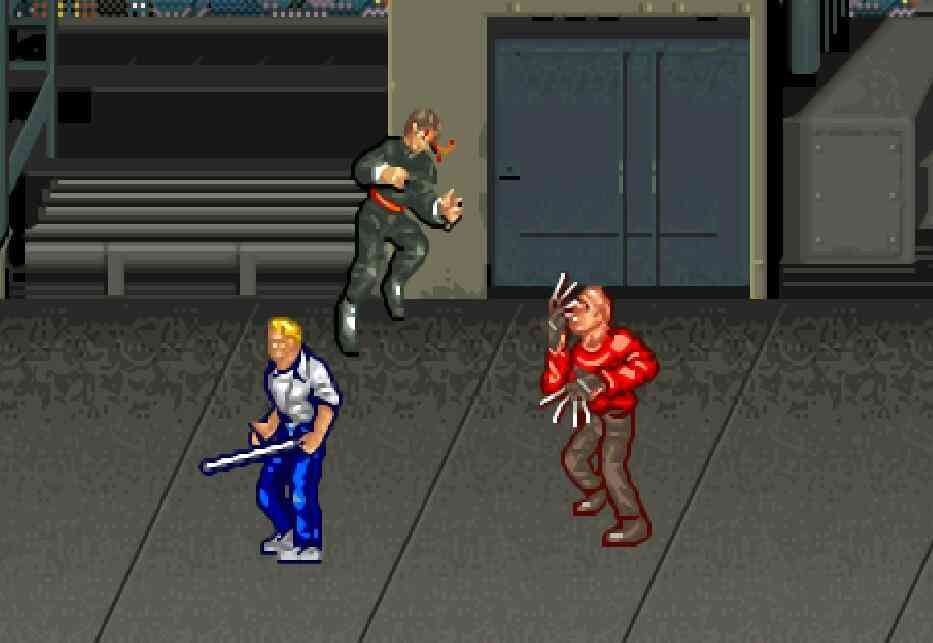 街机游戏以爪为武器的角色，个个都是性格扭曲的变态