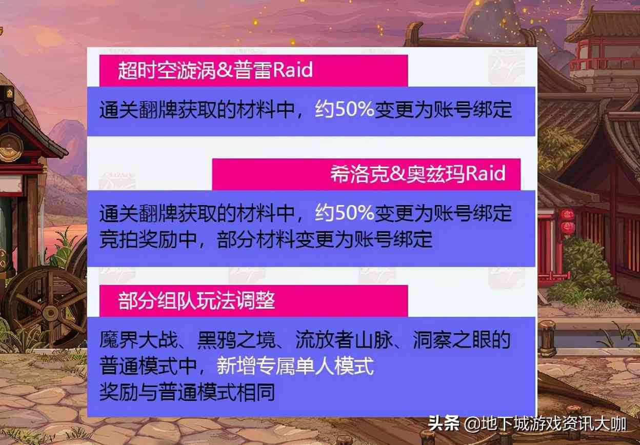 DNF:“助手”爆料来了!9月减负内容一览,角色装备成型加快