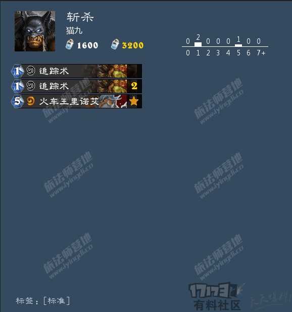 没有尘也能上传说!炉石传说:平民版“机械猎”卡组推荐