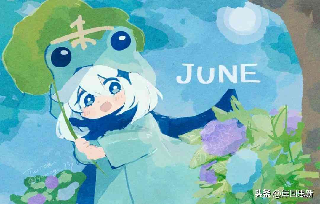 《原神》日本官推发图:派蒙梅雨青蛙装,同人图陆续诞生