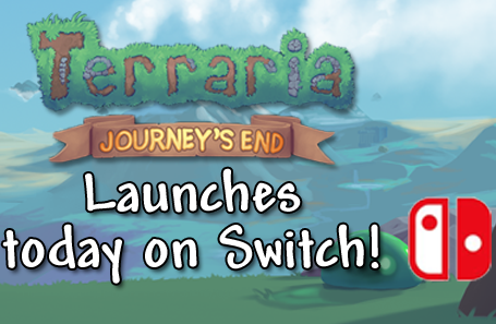Switch版《泰拉瑞亚》1.4更新“旅途的终点”现已上线