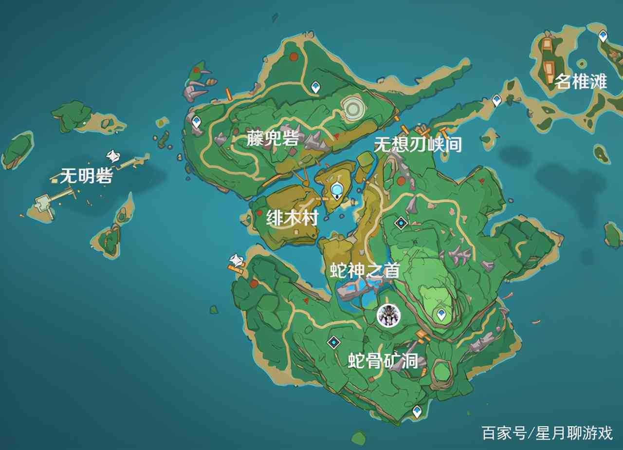原神:稻妻全地标名,游玩图流出,内鬼老哥你现在还好嘛?
