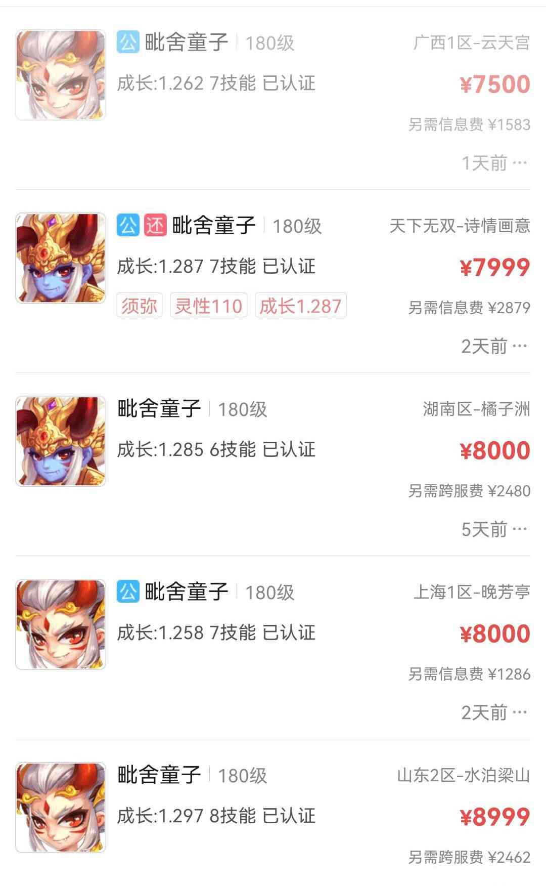 梦幻西游:用藏宝阁数据分析,须弥法宠带高法连是增值还是贬值?
