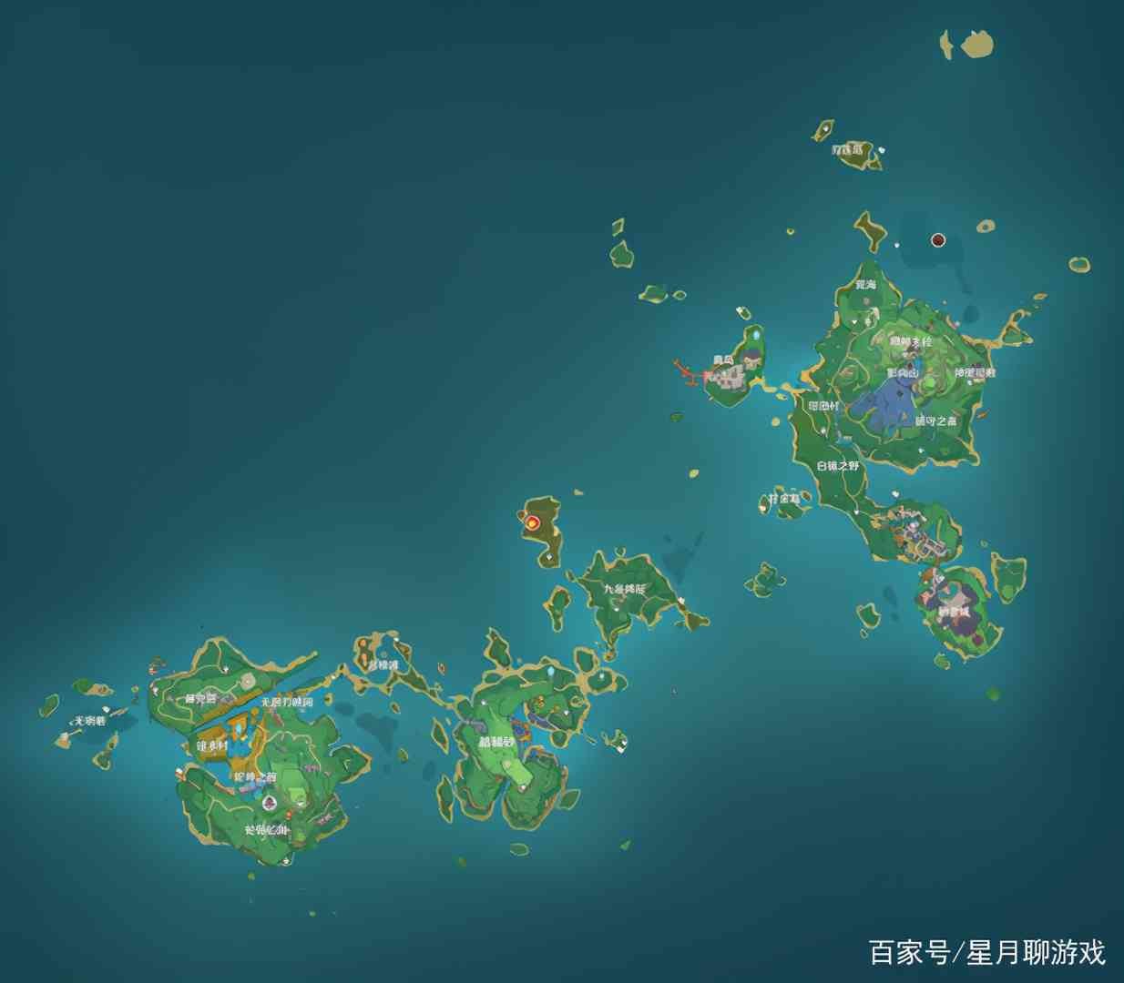 原神:稻妻全地标名,游玩图流出,内鬼老哥你现在还好嘛?