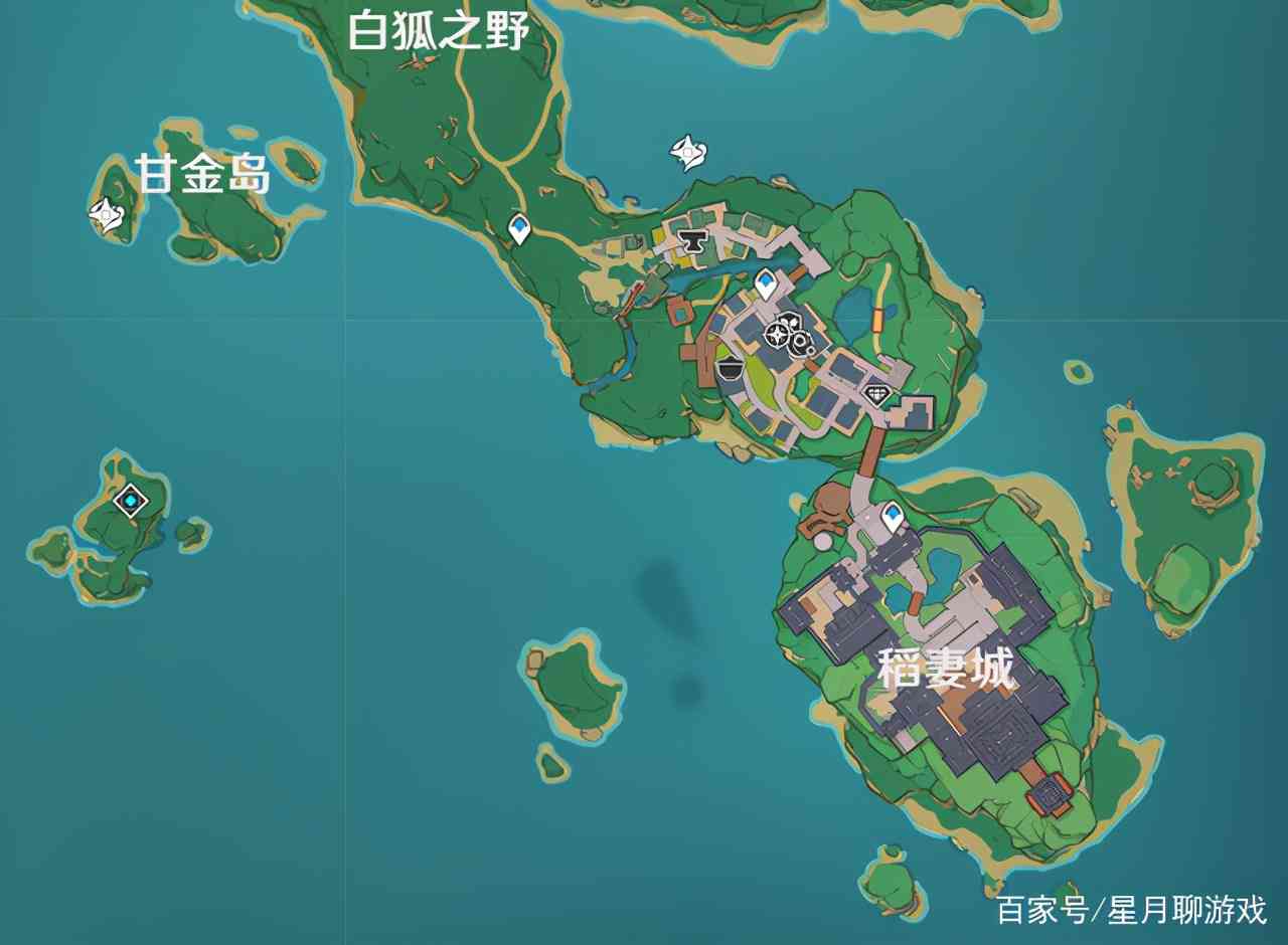 原神:稻妻全地标名,游玩图流出,内鬼老哥你现在还好嘛?