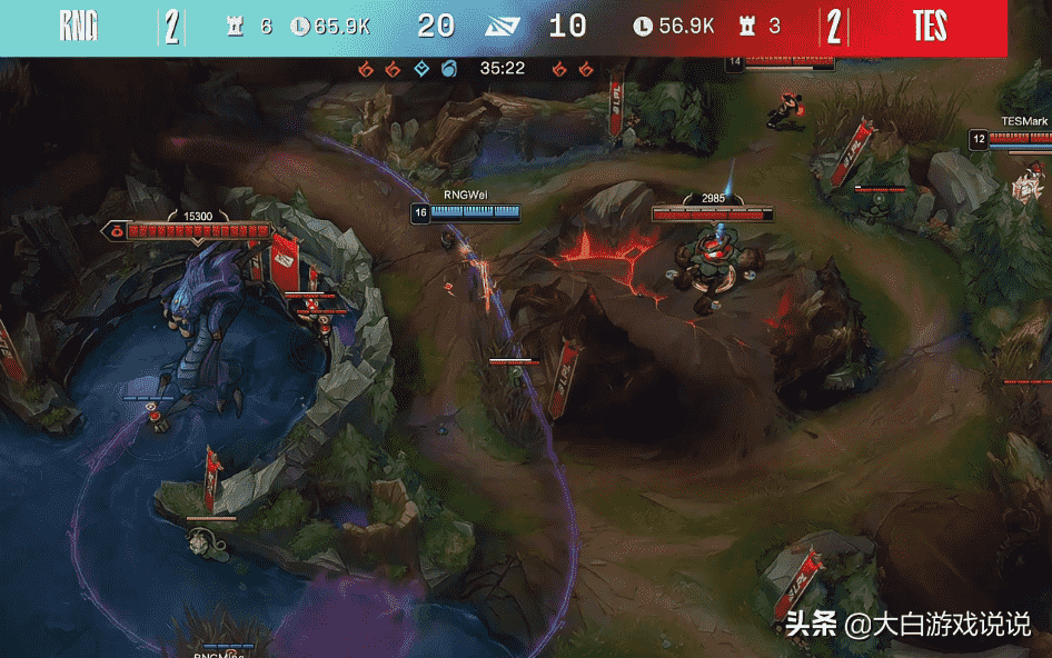RNG 3:2战胜TES,勇夺2022LPL春季赛总冠军