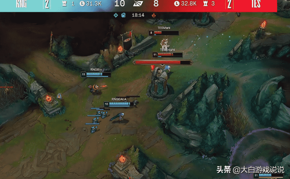 RNG 3:2战胜TES,勇夺2022LPL春季赛总冠军