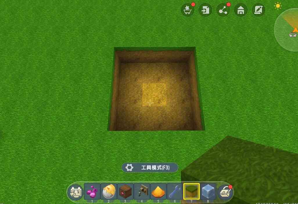 迷你世界:秒变捕鸡小能手!制作红外线捕鸡陷阱,再也不饿肚子了