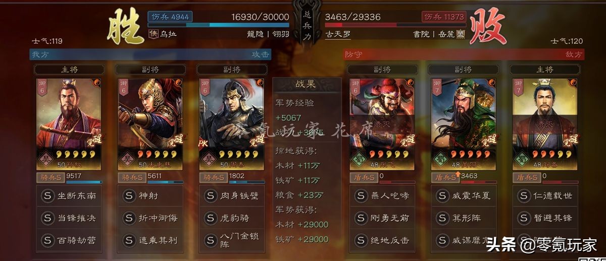三国志战略版:白板孙权能打太尉盾,平民可以这样玩吴骑