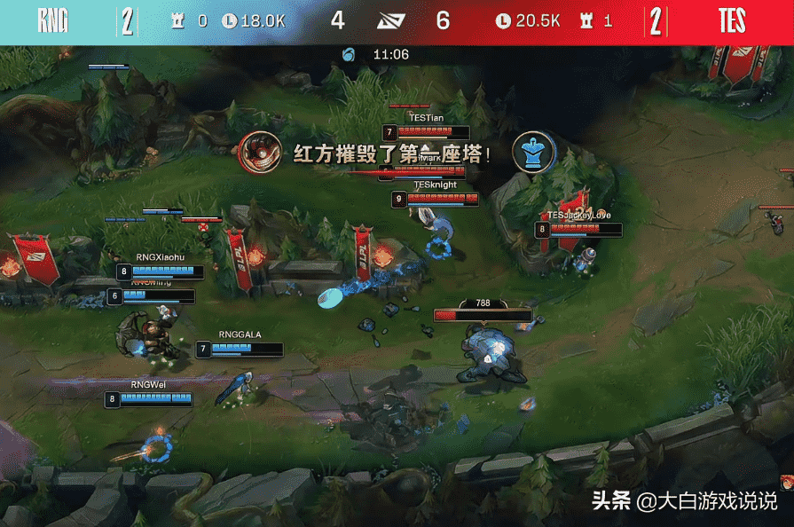 RNG 3:2战胜TES,勇夺2022LPL春季赛总冠军