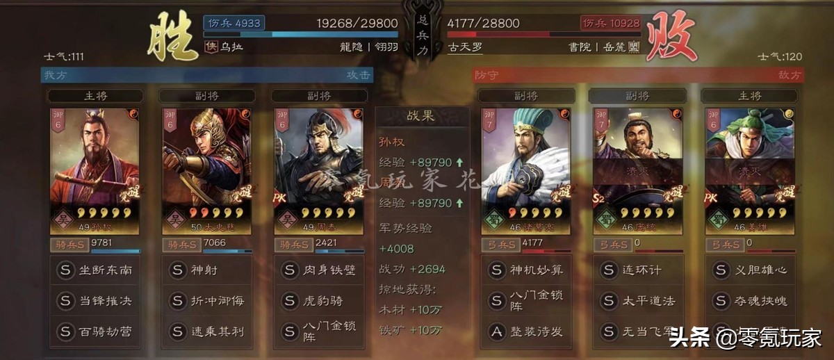 三国志战略版:白板孙权能打太尉盾,平民可以这样玩吴骑