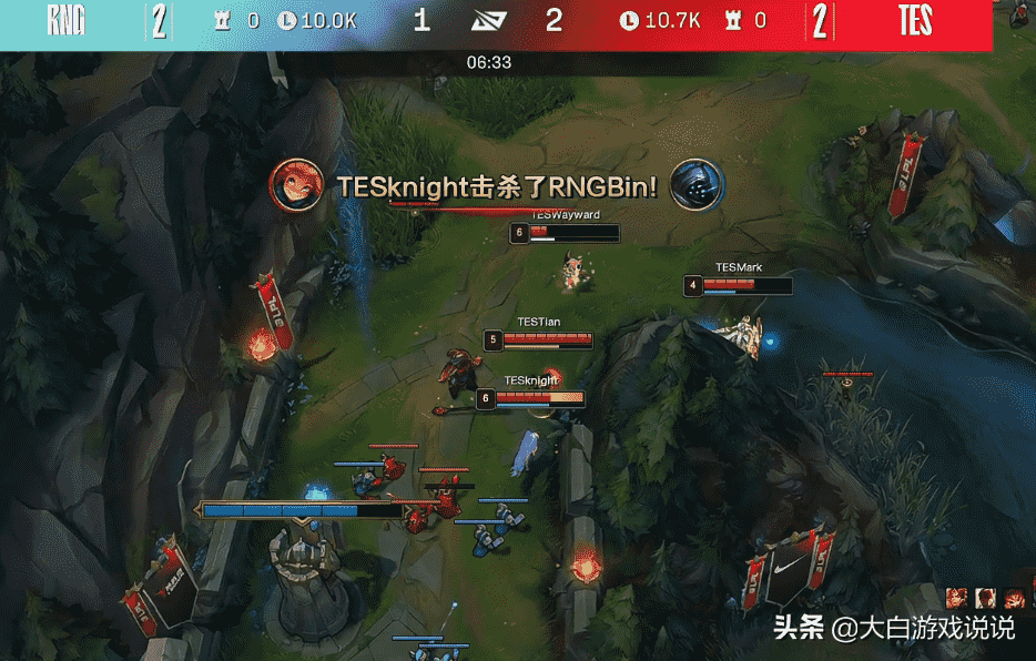 RNG 3:2战胜TES,勇夺2022LPL春季赛总冠军