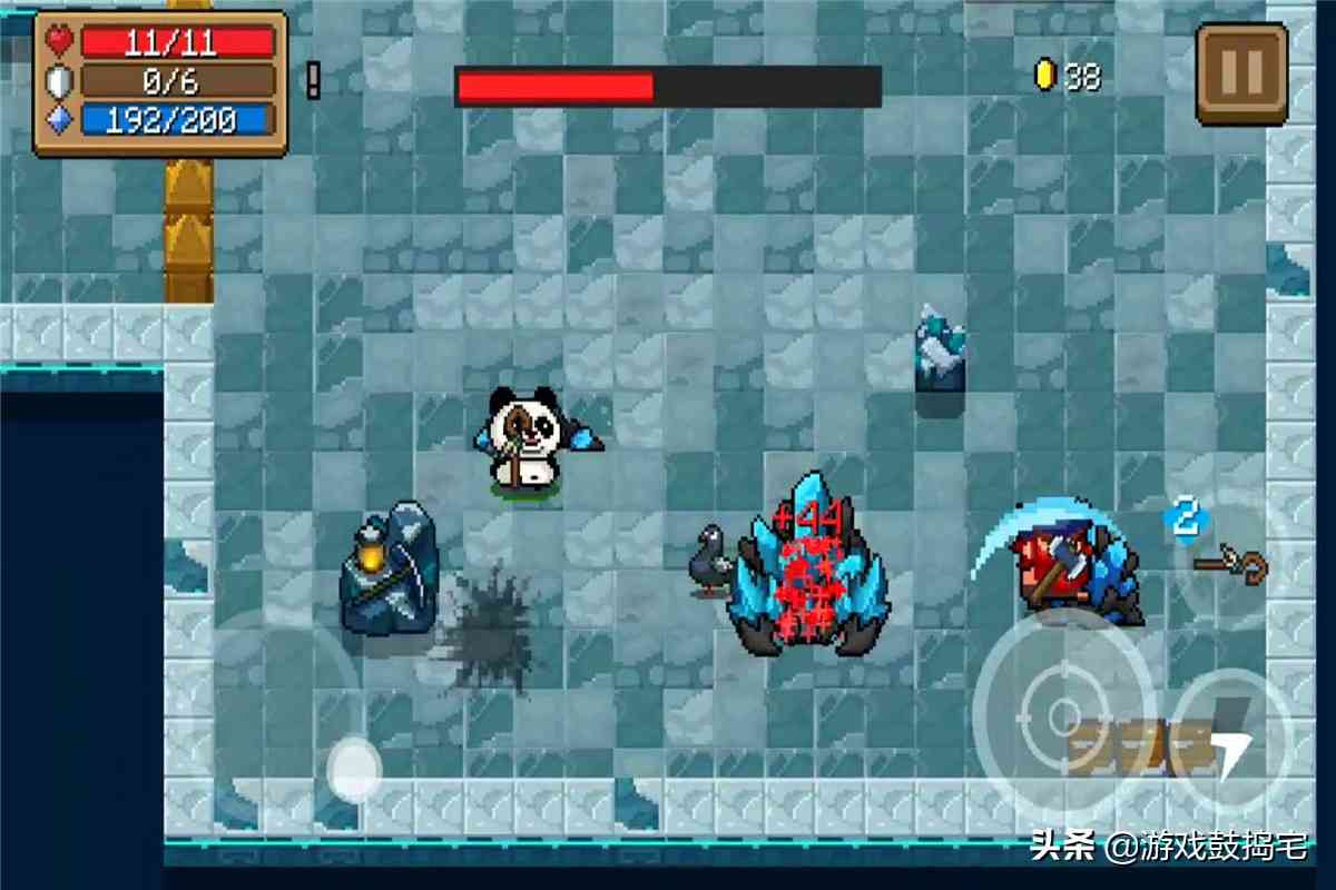 元气骑士:隐藏迷宫的第258把武器,满配之强堪比沙漠风暴