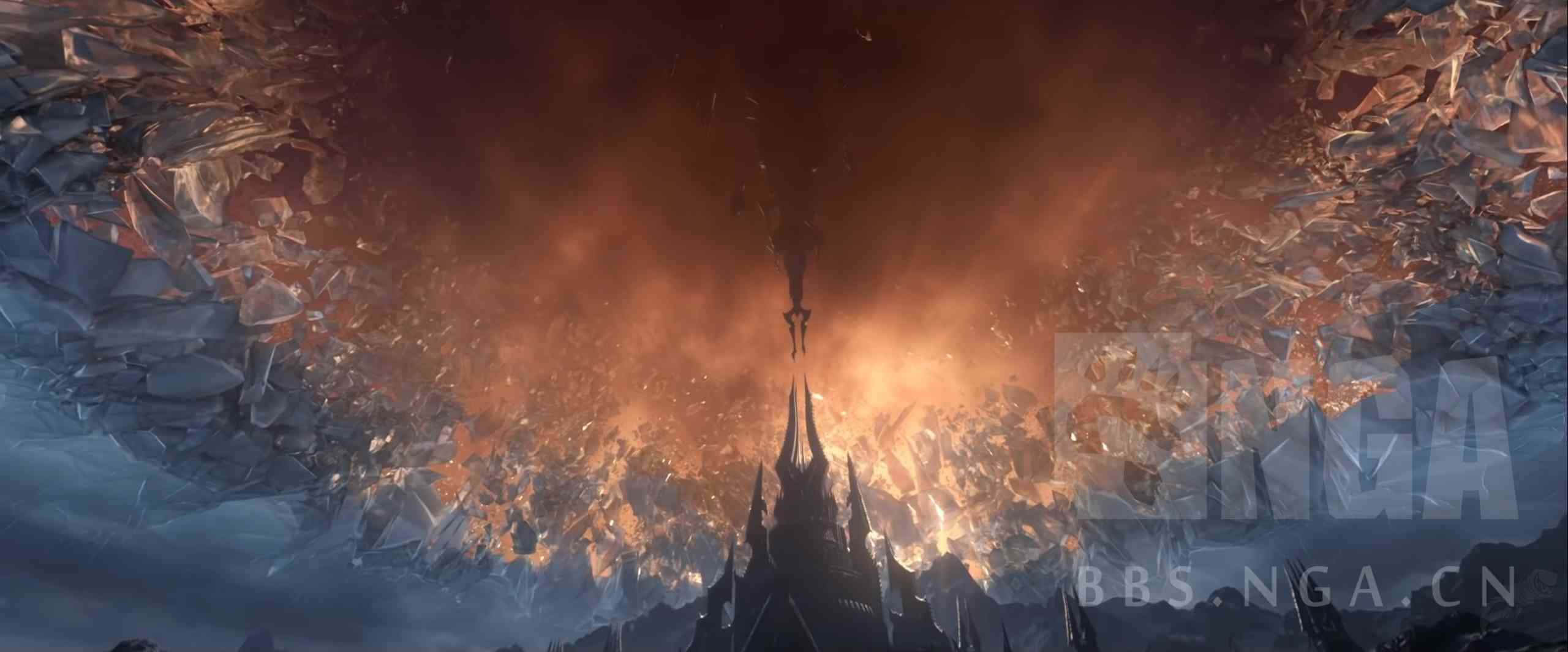 魔兽：暗影之地版本中，全新的冰冠堡垒的天空（魔兽冰冠堡垒）