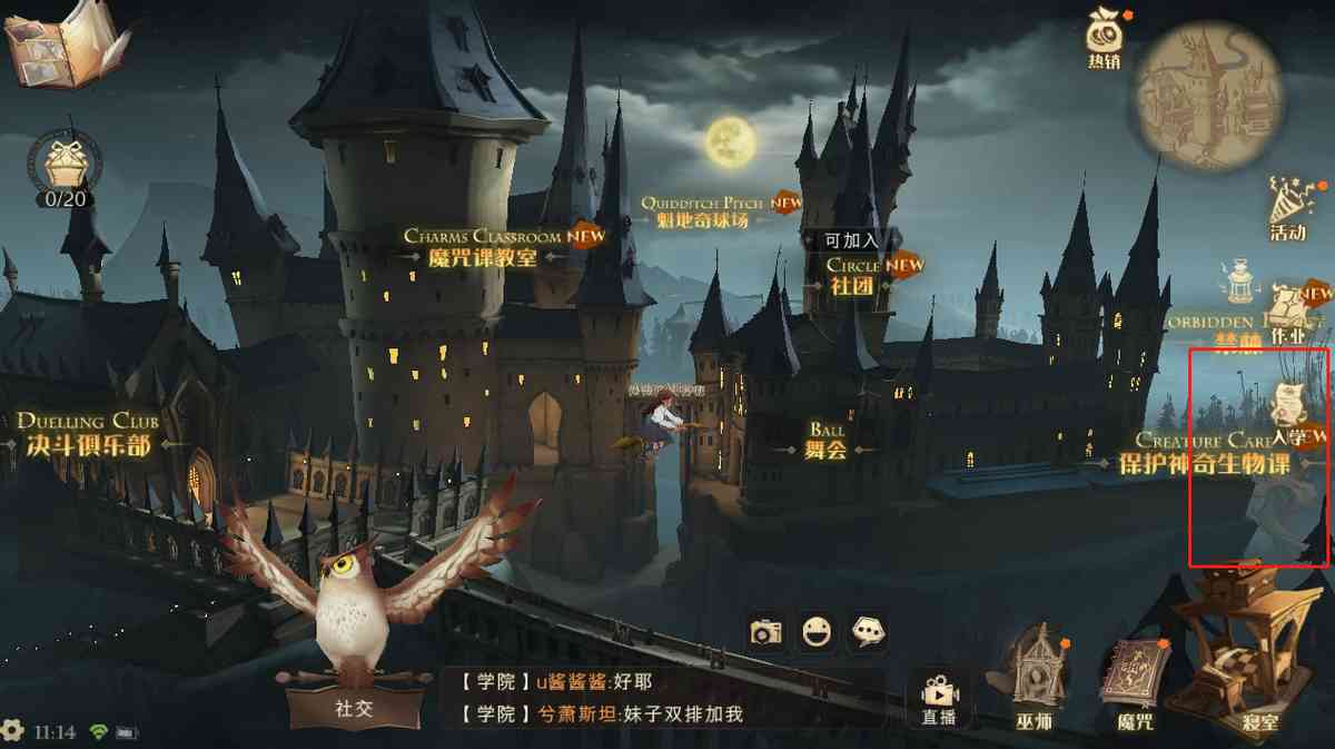 手游哈利波特魔法觉醒:打人柳保姆级教学,40幸运拿来吧你
