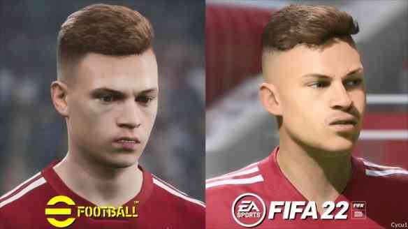 PS5平台《实况2022》vs《FIFA 22》:实机游玩视效