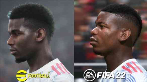 PS5平台《实况2022》vs《FIFA 22》:实机游玩视效