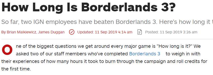 《无主之地3》有多长？通关故事主线需30-40小时（无主之地3主线剧情多长）