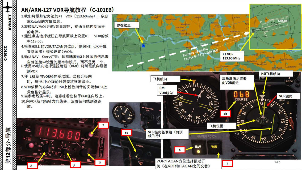 DCS C-101 中文指南 12.3导航（C-101EB）