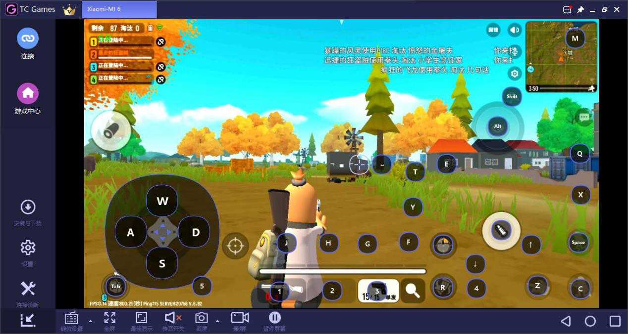 香肠派对模拟器没有游戏操作按键?tcgames独家适配游戏按键