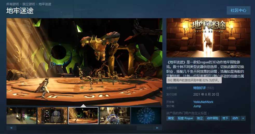 纯靠“刷爆”的动作Roguelike游戏，能够吸引你吗？（roguelike不好玩）