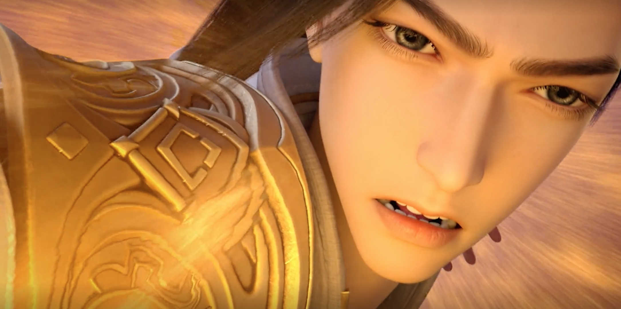 完美世界55集 神焰男子吞噬域使 石昊的“原始真拳”显神威