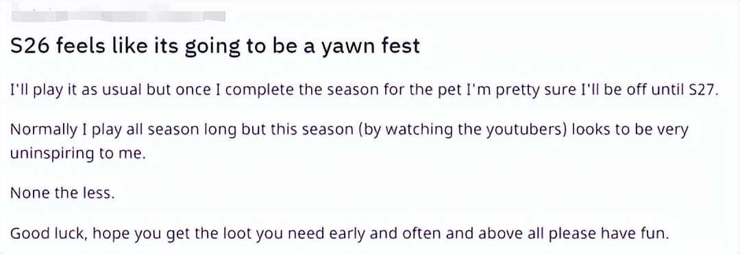 《暗黑破坏神3》S26赛季开启，老外吐槽：一场令人犯困的盛宴（暗黑破坏神3赛季23）