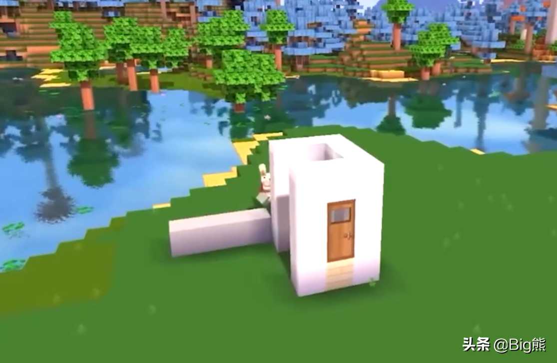迷你世界：搭建一栋实用度假小屋，看起来像一栋小巧的别墅（迷你世界做个小别墅）