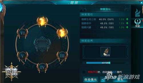 标志的传承《奇迹:最强者》翅膀系统介绍