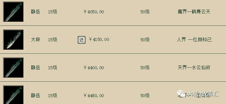 大话西游2：朋友2500元出售十五级武器，玩家竟然觉得便宜