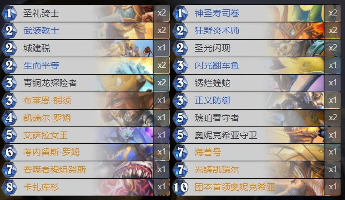 炉石传说:全新卡扎奶骑?火车王你带我走吧